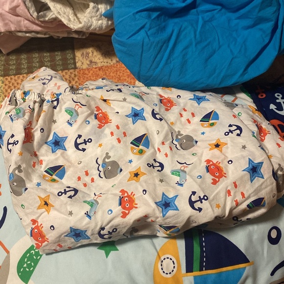 Nautical theme crib set - Picture 4 of 4